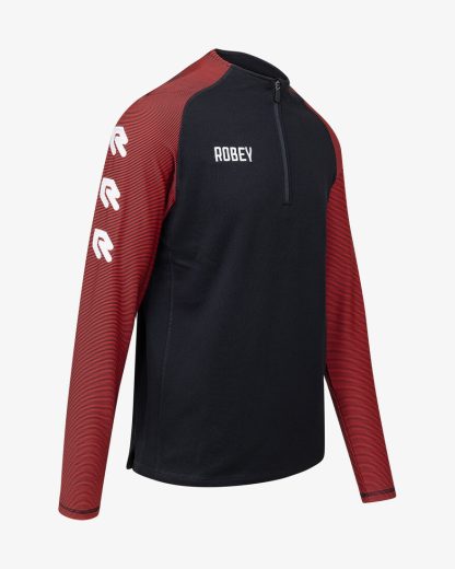 Performance half-zip top