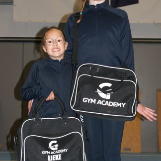 GA Tas zwart met schouderband incl. logo